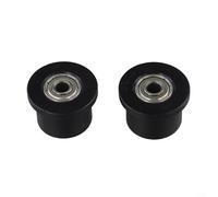 Gettimore Rowing Machine Bearings For Device Pulley Abdominal Machine Pulley Accessories With Metal Bearing For Fitness Equipment(B 2PCS)