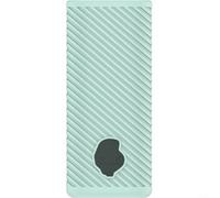 Gettimore Silicone Case for Skullcandy Dime, Protective Skin with Easy Button, Compact Travel Gear, Pink(Green grass)