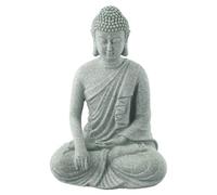 Gettimore Sitting Buddha Resin Statue Buddhism Desktop Collectible Decoration Decorative Craft Figurine Stone Zen Effect For Home Garden, B