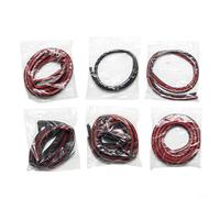 Gettimore Sound Insulation Sealing Strip for Tesla Model Y 2017-2024, Weatherproof Tape for Door B C Pillar Front Trunk Lid, Black 8 Pieces Kit