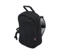 Gettimore Speaker Carrying Case for Soundcore Select 4 Go, Breathable Mesh Nylon Bag with Fixation Strap and Metal Buckle Cycling, Black