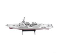 Gettimore Static Warship Model Toy 46x17cm Guided Missile Destroyer Building Kit for Kids Teens Educational STEM with Display Base