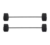 Gettimore Stop Bead Dacron Connectors For Carp Fishing, 60Pcs/Set, 14Mm X 5.5Mm Rubber Bait Holder Tackle Rigs With Elastic Pole Rod Attachment