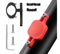 Gettimore Sturdy Bicycle Security Holder Lightweight Design for Real Time Position Tracking (red)