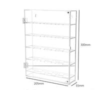 Gettimore Transparent Acrylic Coin Display Box With Door For Easy Access, Suitable For Commemorative Collections And Badge Storage(Transparent)