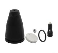 Gettimore Turbo Rotary Nozzle Replacement for Karcher K2-K7 Models, Ceramic Tip with Brass and Plastic Build Black