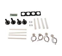 Gettimore Type-C Humidifier DIY Kit with 4-Head Atomizer Circuit Board 108KHz Mist Maker Driver Module for Plant Moisturizing and Home Projects Green Module Kit2