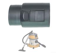 Gettimore Vacuum Hose Parts for Karcher NT Vacuum Cleaners, 4-Piece Plastic Black Home Cleaning Attachments