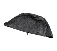 Gettimore Water-Resistant BBQ Grill Fire Stove Cover 70x70cm with UV Protection Oxford PVC Material for Vertical Smokers Bucket BBQs for WEBER 22 George Foreman Electric Grills Black(Black)