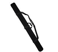 Gettimore Waterproof Elastic Ski Bag for Two Skis Convertible Split or Connected Mode Features Padded Handle Adjustable Straps and Removable Buckles Black 165 Cm