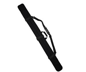 Gettimore Waterproof Elastic Ski Bag for Two Skis Convertible Split or Connected Mode Features Padded Handle Adjustable Straps and Removable Buckles Black 160 Cm