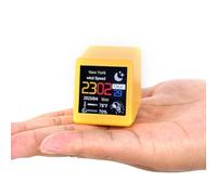 Gettimore Weather Clock with 154-Inch Screen, Type- Power, and Customizable Animations Home or Office Decor