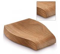 Gettimore Wooden Spoon Rest Set of 2, Large Utensil Holder for Kitchen Counter, Durable Wood Ladle Holder for Cooking and Baking, Easy to Clean Spoon Rack to Keep Worktop Tidy and Organised