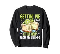 Gettin’ Pie With a Little Help from My Friends Key Lime Pie Sweatshirt