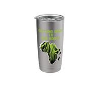 Getting Back to Our Roots African Heritage Design Stainless Steel Insulated Tumbler