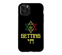 Getting Chai High Weed Jewish Stoner Star Of David Canna ase for iPhone 11 Pro