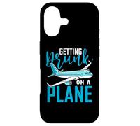Getting Drunk On a Plane Shirt Funny Airplane Shirt Plane Case for iPhone 17