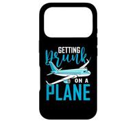 Getting Drunk On a Plane Shirt Funny Airplane Shirt Plane Case for iPhone 17 Pro
