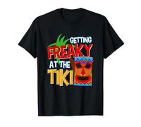 Getting Freaky At The Tiki Shirt - Funny Tropical Vacay Tee T-Shirt