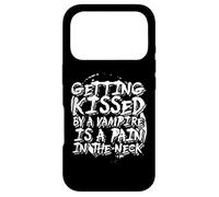 Getting kissed by a vampire is a pain in the neck - Vampire Case for iPhone 17 Pro