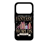 Getting Lost In Fantasy Worlds Reading Books Book Lover Case for iPhone 17 Pro