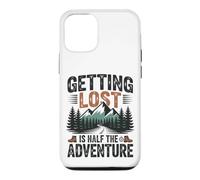 Getting Lost Is Half The Adventure Funny Hiking Case for iPhone 12/12 Pro
