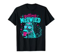 Getting Meowied Cat Bride Marriage Value Graphic T-Shirt