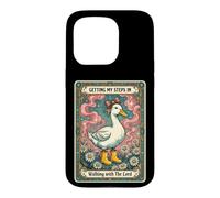 Getting My Steps In Walking with The Lord Duck Case for iPhone 15 Pro