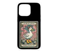 Getting My Steps In Walking with The Lord Duck Case for iPhone 15 Pro Max