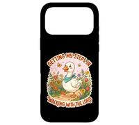 Getting My Steps in Walking with The Lord Goose Case for iPhone 17 Pro Max