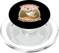 Getting My Steps in Walking with The Lord Goose PopSockets PopGrip for MagSafe
