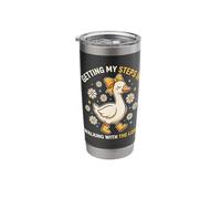 Getting My Steps in Walking with The Lord Goose Stainless Steel Insulated Tumbler