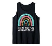 Getting My Steps in Walking with The Lord Tank Top