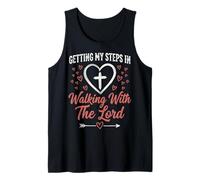 Getting My Steps in Walking with The Lord Tank Top