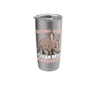 Getting Older Orycteropodid Orycteropus Animal Aardvark Stainless Steel Insulated Tumbler