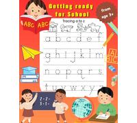 Getting ready for School: Handwriting practice worksheets, tasks and coloring pages for kids.