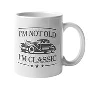 Getting Shirty I'm Not Old I'm Classic Funny Classic Vintage Car Ceramic Coffee/Tea Mug