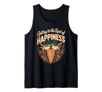 Getting to The Root of Happiness Carrot Lover Tank Top