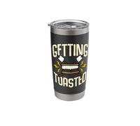 Getting Toasted Camping Roasting Marshmallow Campers S'Mores Stainless Steel Insulated Tumbler