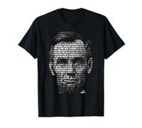 Gettysburg Address Abraham Lincoln Portrait | USA History T-Shirt