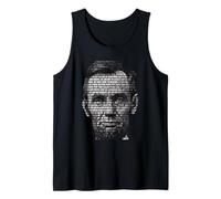 Gettysburg Address Abraham Lincoln Portrait | USA History Tank Top
