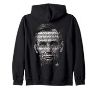 Gettysburg Address Abraham Lincoln Portrait | USA History Zip Hoodie