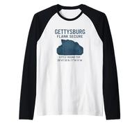 Gettysburg Flank Secure - Little Round Top Tribute Raglan Baseball Tee