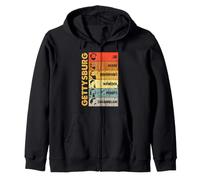 Gettysburg Generals Civil War Leaders Historic Portraits Art Zip Hoodie