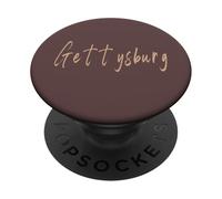 Gettysburg Pennsylvania Vintage elegant design PopSockets Adhesive PopGrip