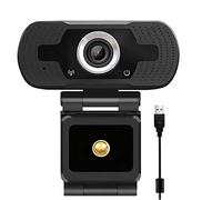 Getue Full HD 1080P Webcam with Microphone，Webcam for PC Laptop Desktop USB Computer Camera, Web Camera for Conferencing Distance Learning Remote Tea