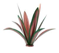 GETUN Thickened Large Metal Agave Plant Outdoor Decor, Metal Agave Yard Art DIY Tequila Rustic Sculpture, Home Decor Metal Garden Statue, Garden Decorations for Yard, Patio, Lawn, Outside(Green, 1pc)