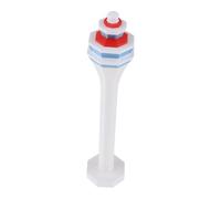 getuse 1:400 Airport Control Tower Model, Diorama Accessories for City Aircraft Layout Scenery, PP, 5.5x5.5cm Base, 25cm Height