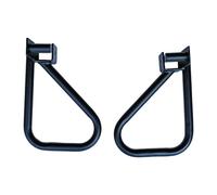 getuse 2 Pieces Squat Rack Handles, 75mm Pin Lock Bar Attachments for Power Racks, 12.99x5.31 Inch Strength Training Handles for Home Gym Workout