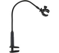 getuse Dog Hair Dryer Stand, Pet Grooming Table Hair Dryer Holder Hose Tube Holder Hands- Groomers Adjustable Third Arm with Clamp, 360 Degrees Rotatable Hair Dryer Stand for Dog Cat Grooming
